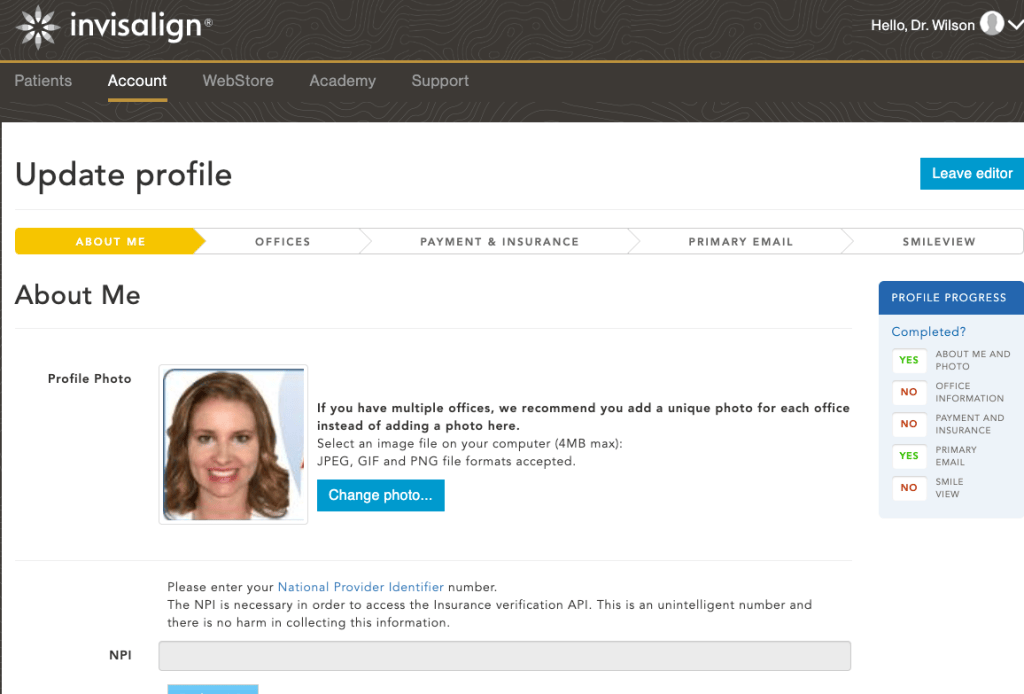 Invisalign Provider Sign In How to Optimize your Invisalign Doctor Locator Profile