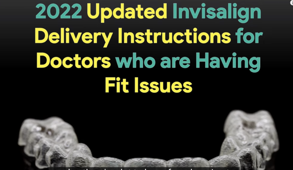 Invisalign Take-Home Instructions