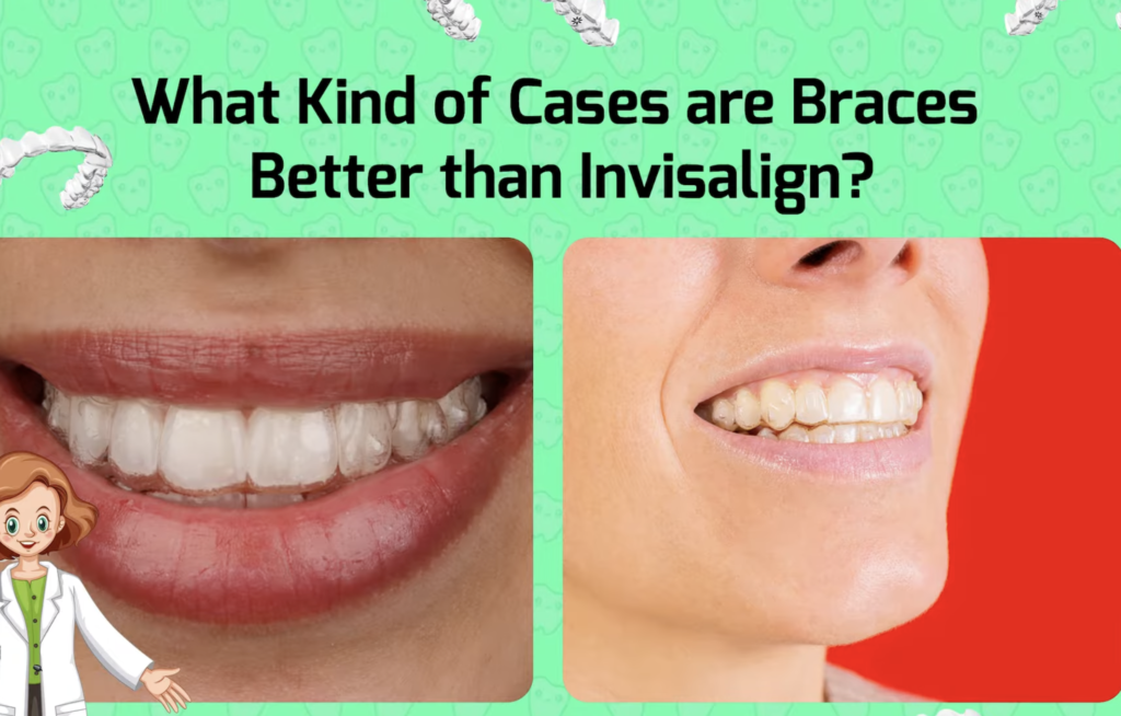 What Kind of Cases Are Better in Invisalign than Braces?