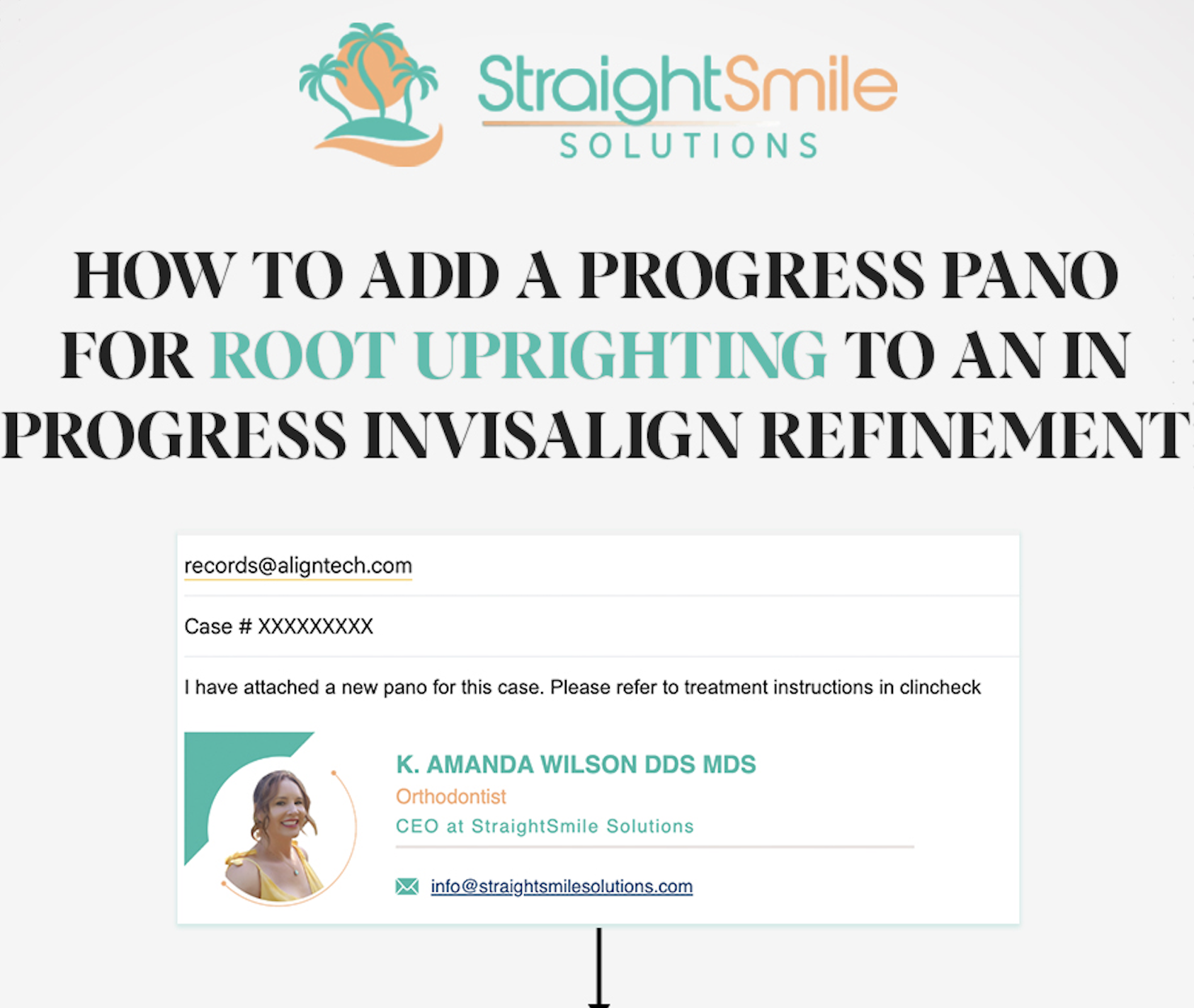 HOW TO ADD A PANO AT REFINEMENT WHEN ROOT UPRIGHTING IS A PROBLEM IN ...